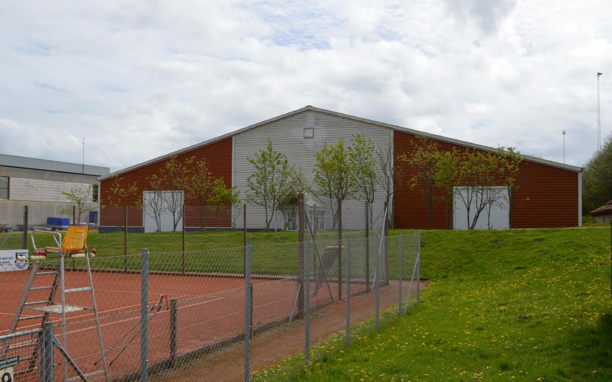 Illustration tennishal