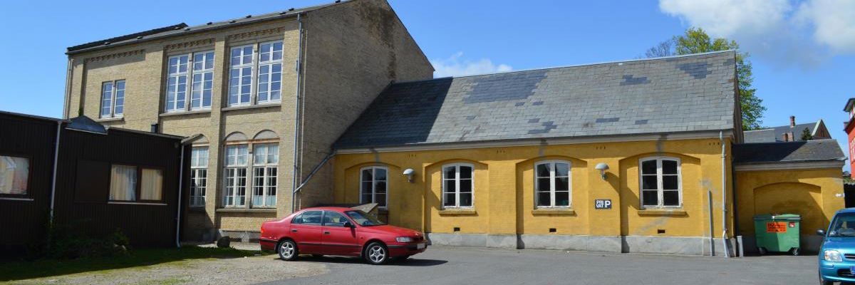 Illustration hus på Bagergade