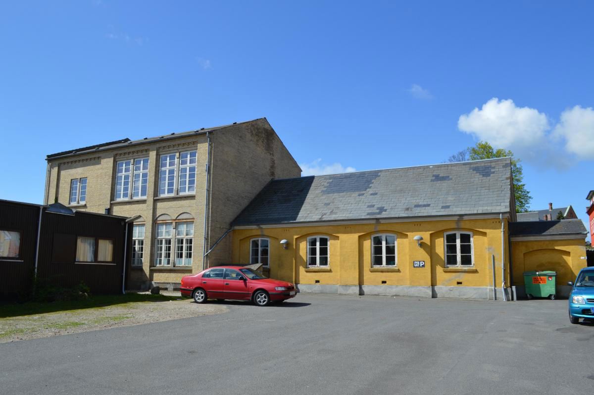 Illustration hus på Bagergade