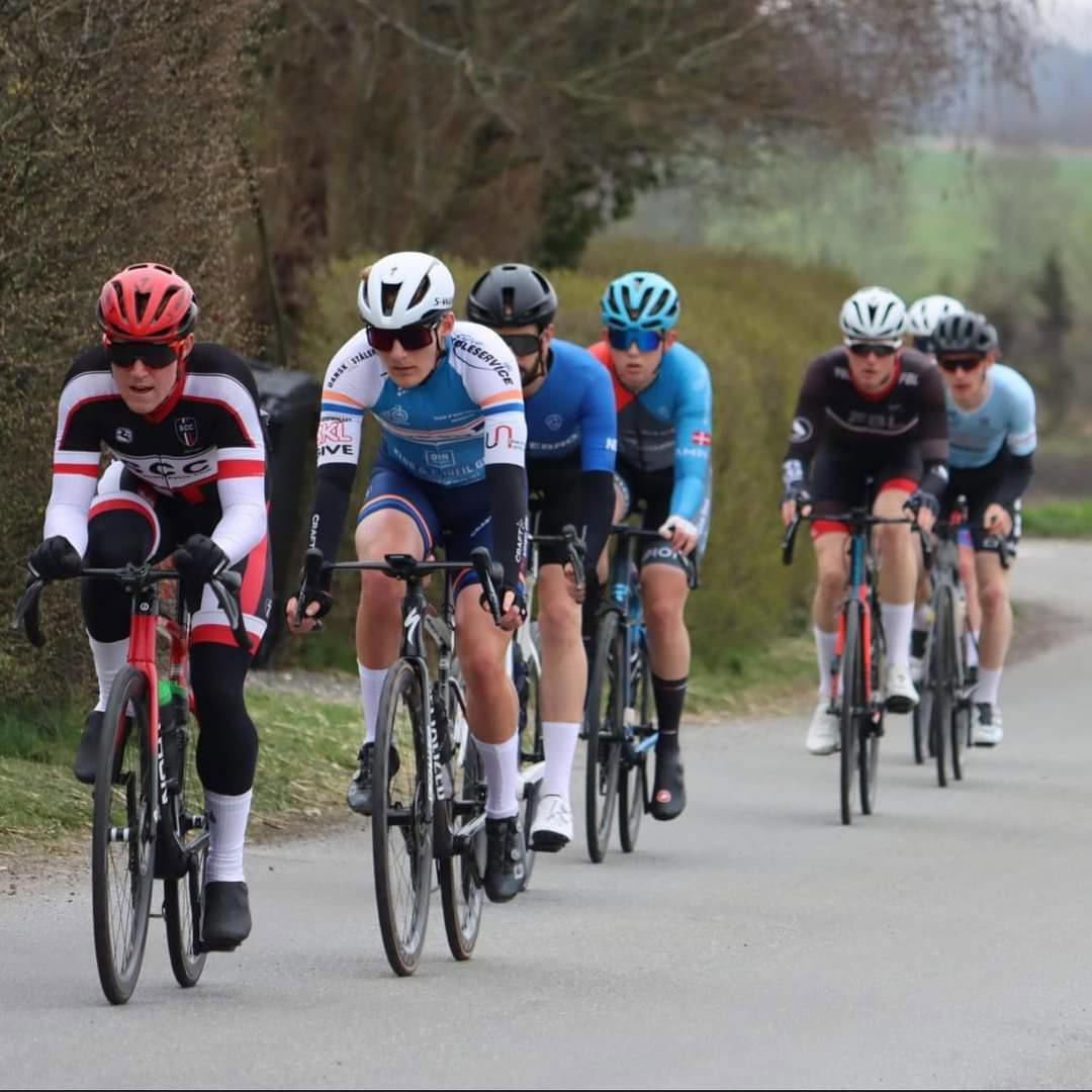 Illustration cykelryttere på lanevejen